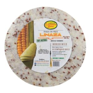 Arepas de Maiz con Linaza EL SEMILLERO GLUTEN FREE x 5 Unidades