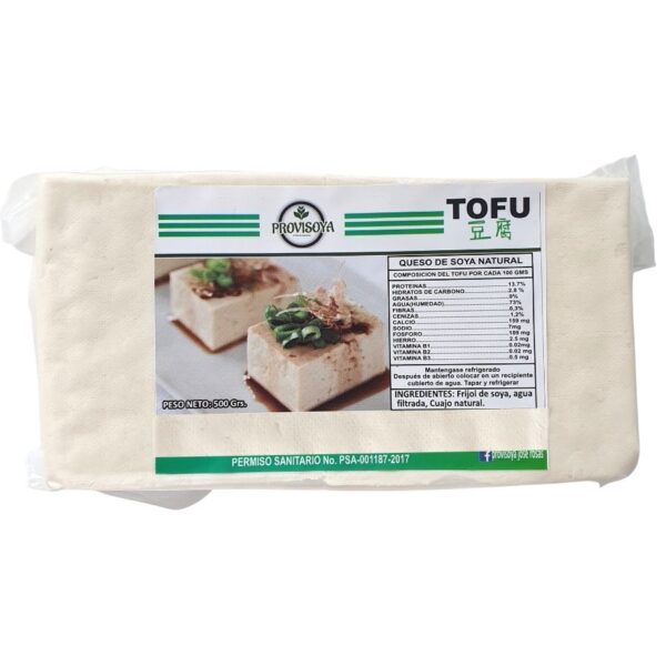 Queso de Soya Tofu PROVISOYA