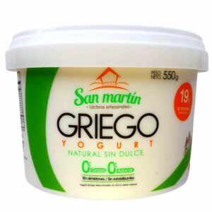 Yogurt Griego Natural Sin Dulce SAN MARTÍN