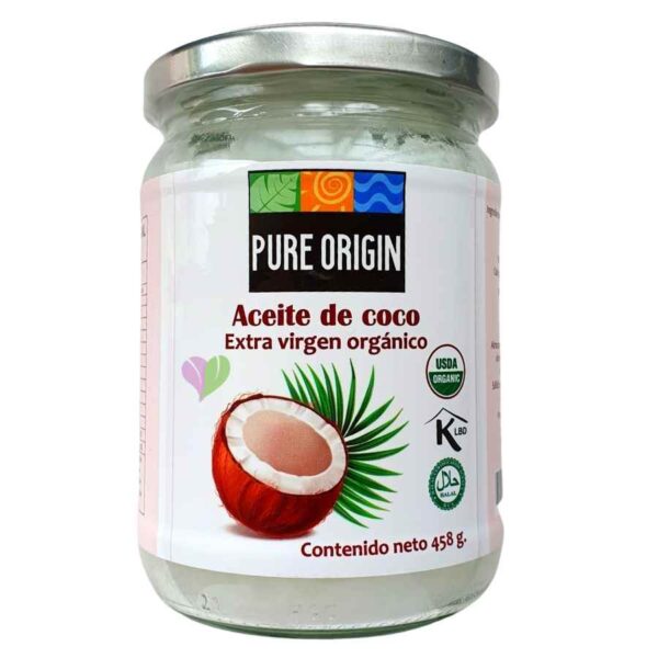 Aceite de Coco Orgánico PURE ORIGIN