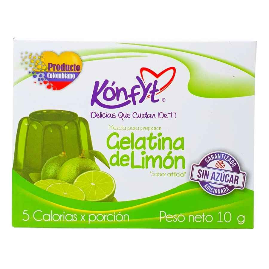 Gelatina de Fresa Sin Azúcar KONFYT x 10 Gramos - Amarte Market