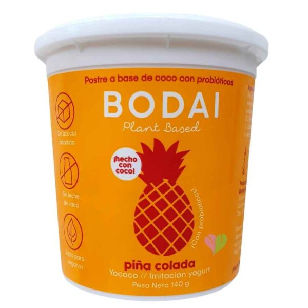 Yogurt de Coco sabor Piña Colada YOCOCO BODAI
