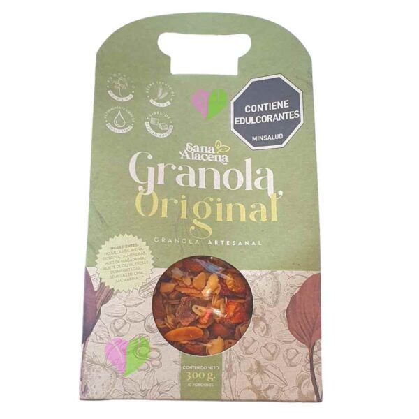 Granola Original avena macadamia SANA ALACENA