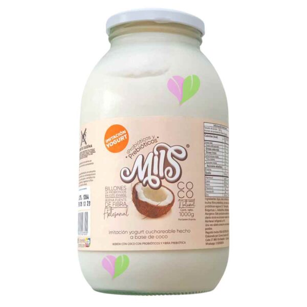 Imitación Yogurt de Coco Cuchareable MILS