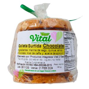 Galletas Surtida Chocolate VITAL x 160 Gramos